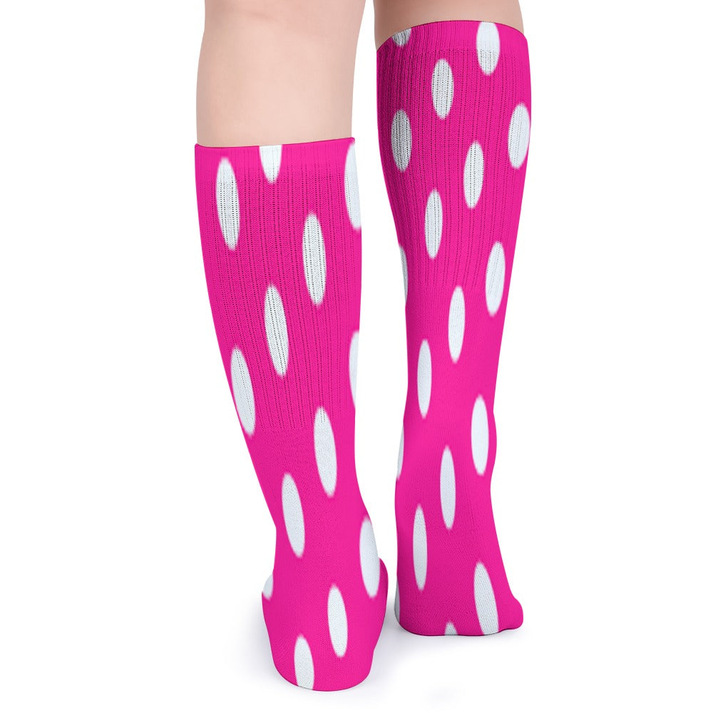The Viral - POLKA DOT BREATHABLE STOCKINGS — PACK OF 5 (SAME PATTERN)