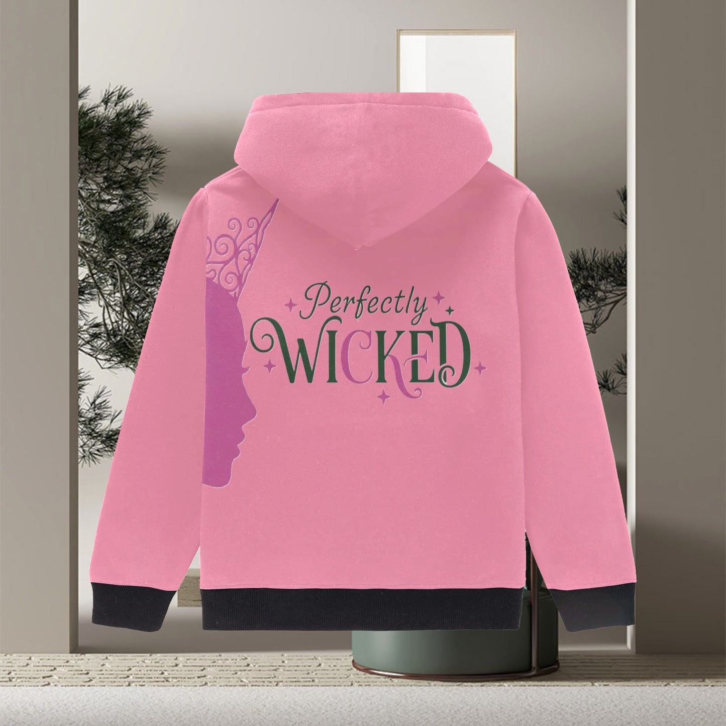 EXCLUSIVE DESIGNS: WICKED -  Little Girls' Long Sleeve Hoodie
