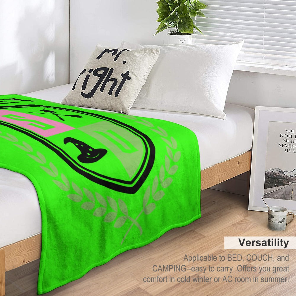 “Exclusive Wicked Flannel Blanket – Ultra‑Soft Magic in Multiple Designs & Sizes”