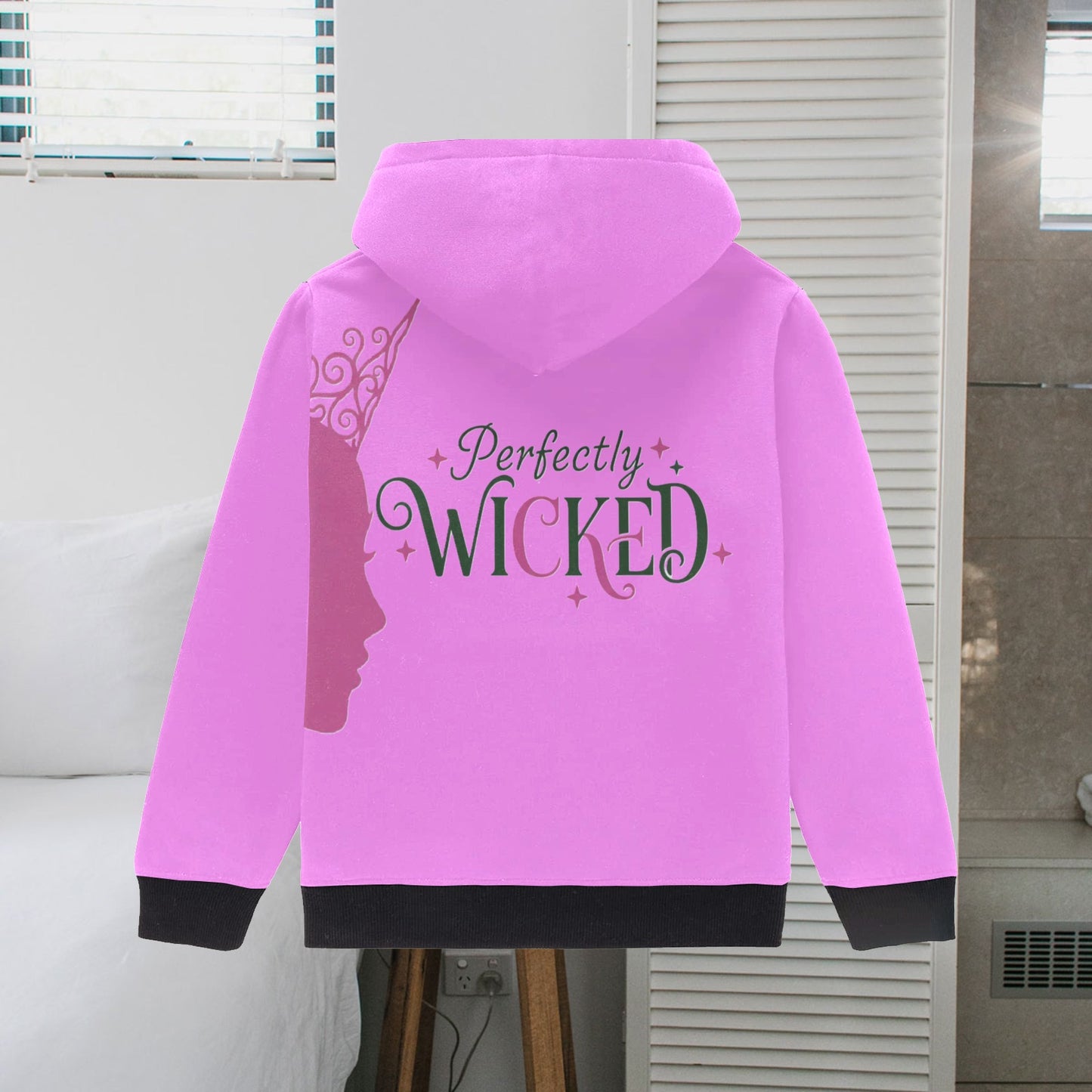 EXCLUSIVE DESIGNS: WICKED -  Little Girls' Long Sleeve Hoodie
