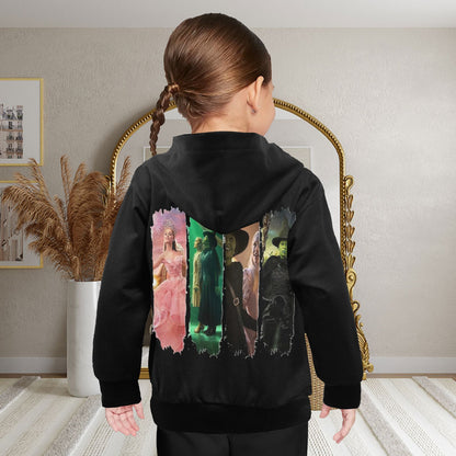 EXCLUSIVE DESIGNS: WICKED - Little Girls' Long Sleeve Hoodies