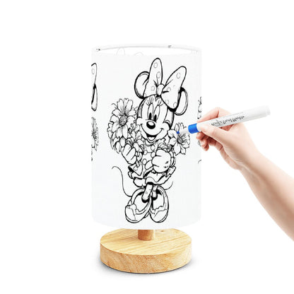 Colorable/Paintable Lamps-DIY Paintable Table Lamp