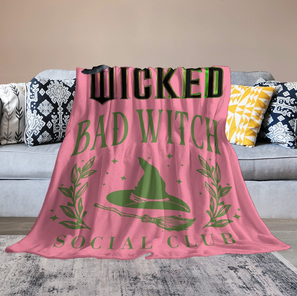 “Exclusive Wicked Flannel Blanket – Ultra‑Soft Magic in Multiple Designs & Sizes”