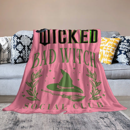 “Exclusive Wicked Flannel Blanket – Ultra‑Soft Magic in Multiple Designs & Sizes”