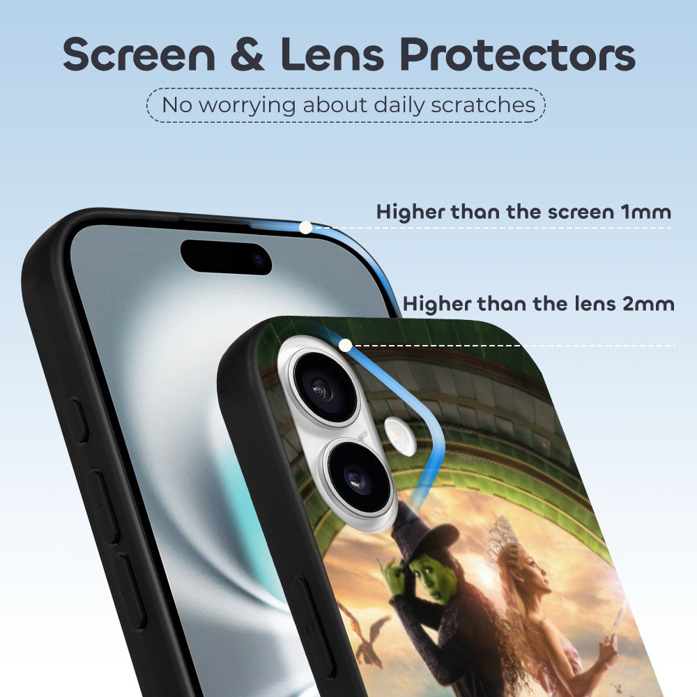 “Exclusive Wicked iPhone 16 Case – Sleek TPU Protection with Magical Flair” Case for iPhone 16 Series