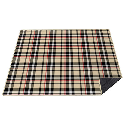 Outdoor Beach/Picnic Blanket - Plaid Design