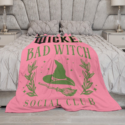 “Exclusive Wicked Flannel Blanket – Ultra‑Soft Magic in Multiple Designs & Sizes”