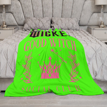 “Exclusive Wicked Flannel Blanket – Ultra‑Soft Magic in Multiple Designs & Sizes”