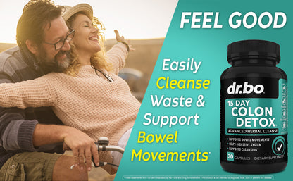 Colon Cleanser Detox for Weight Flush - 15 Day Intestinal Cleanse Pills &amp; Probiotic - Fast Natural Laxative for Constipation Relief - Bowel Movement Supplements for Stomach Bloating, Gut Loss Support