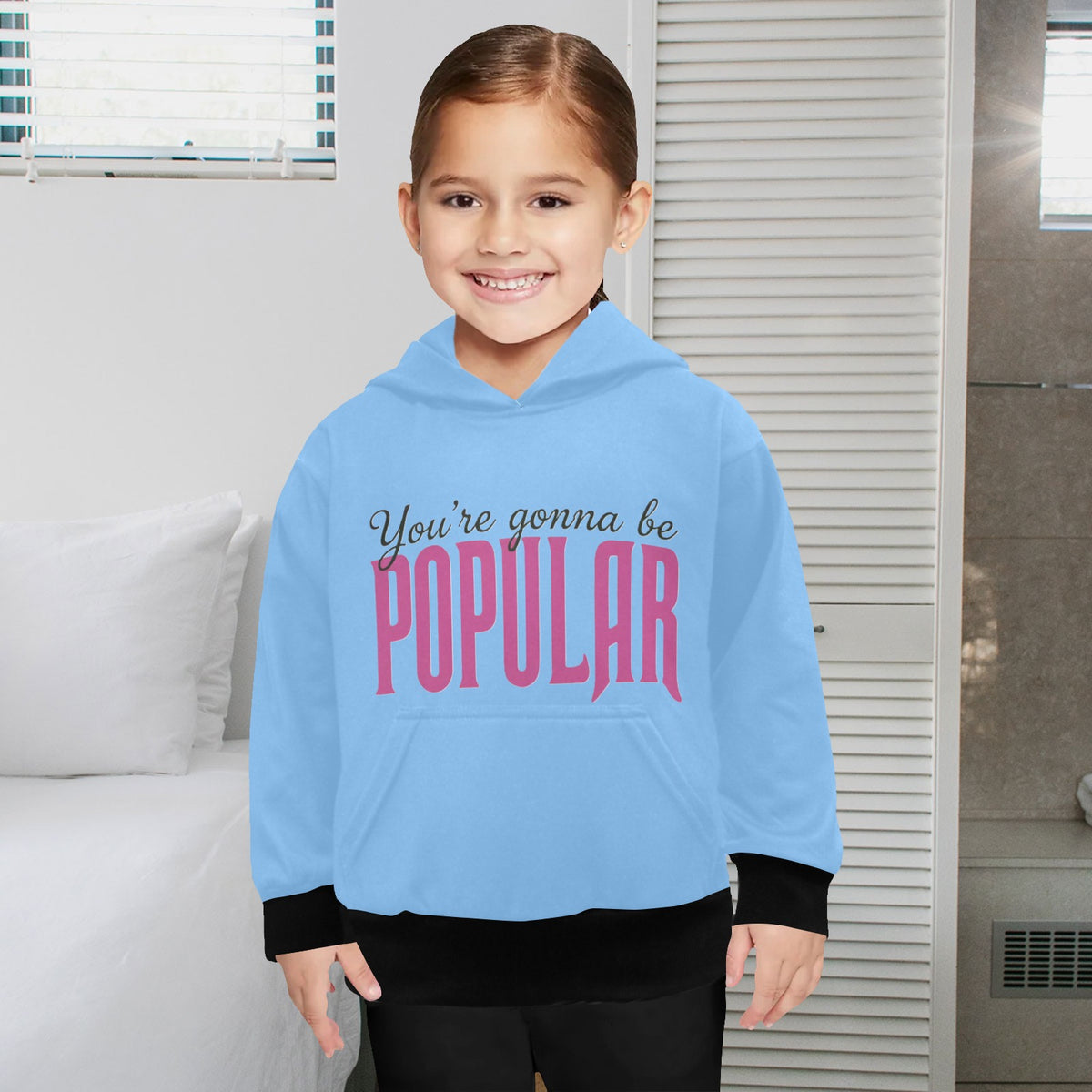 EXCLUSIVE DESIGNS: WICKED -  Little Girls' Long Sleeve Hoodie