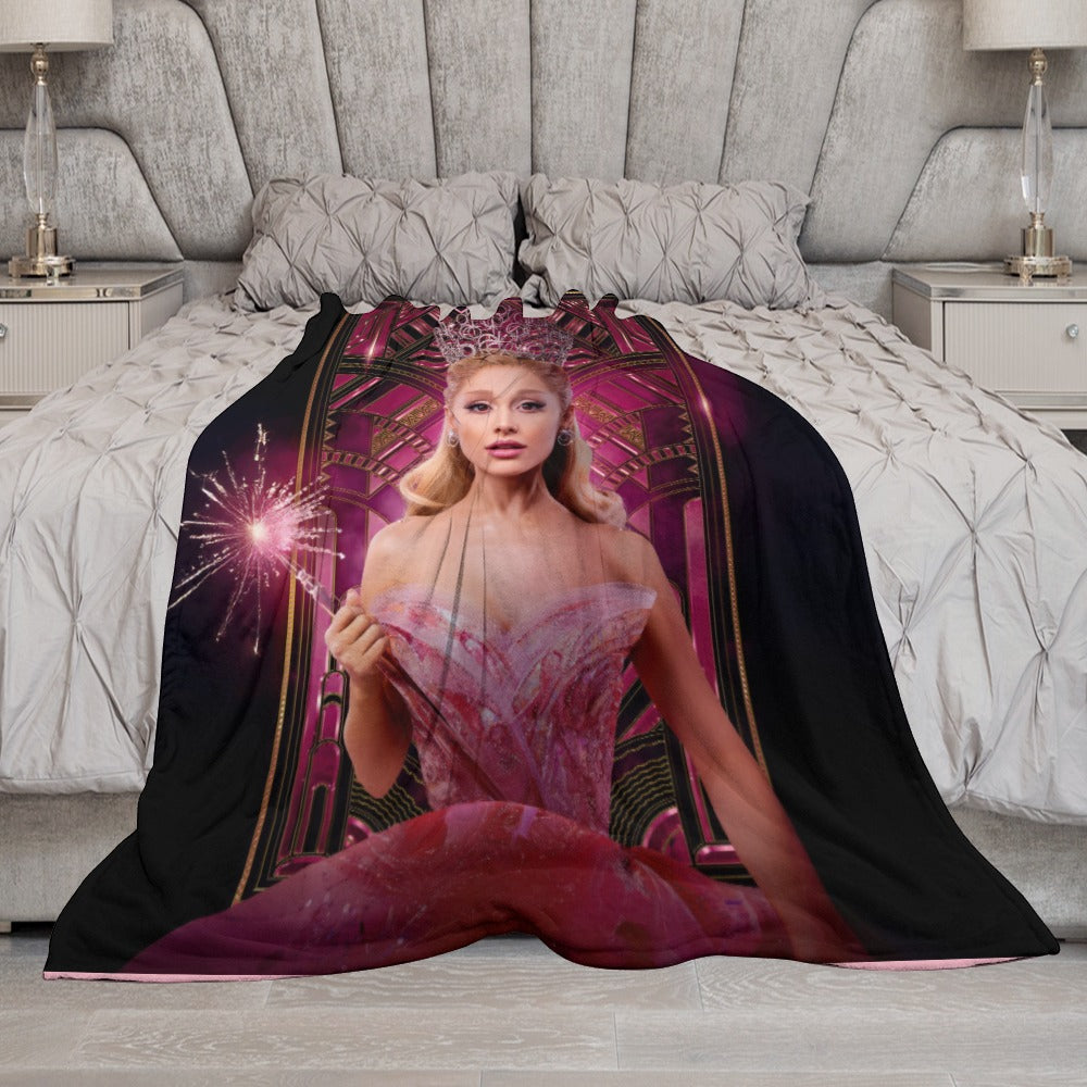 “Exclusive WICKED Flannel Blanket – Ultra‑Soft Magic in Multiple Designs & Sizes”