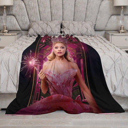 “Exclusive WICKED Flannel Blanket – Ultra‑Soft Magic in Multiple Designs & Sizes”