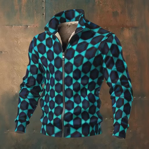 🧊 “FrostFlex™ Knit Fleece — Built for Bold” 🔥Mens Fleece Jacket - Exclusive