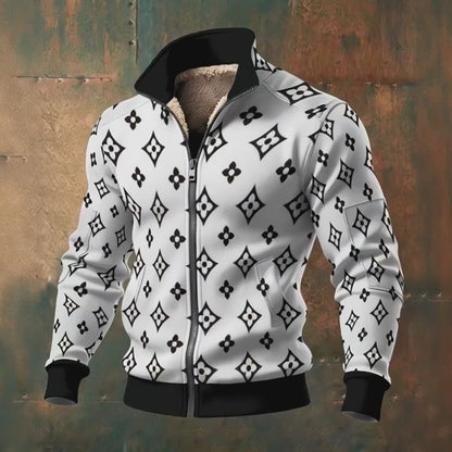 🧊“FrostFlex™ Knit Fleece — Built for Bold” - Men's Fleece Zip Jacket - Exclusive