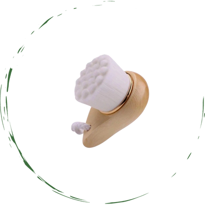 Facial Brush with Bamboo Handle - CHRISTMAS GIFT ALERT!